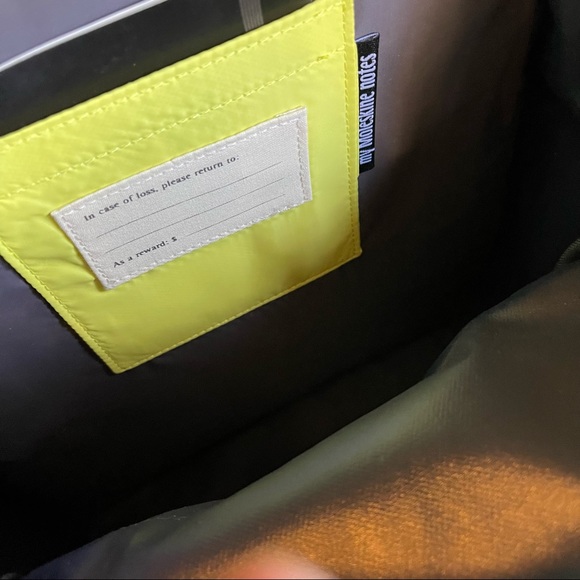 NWT Moleskine Nomad Navy/Black Backpack Medium - Picture 6 of 14